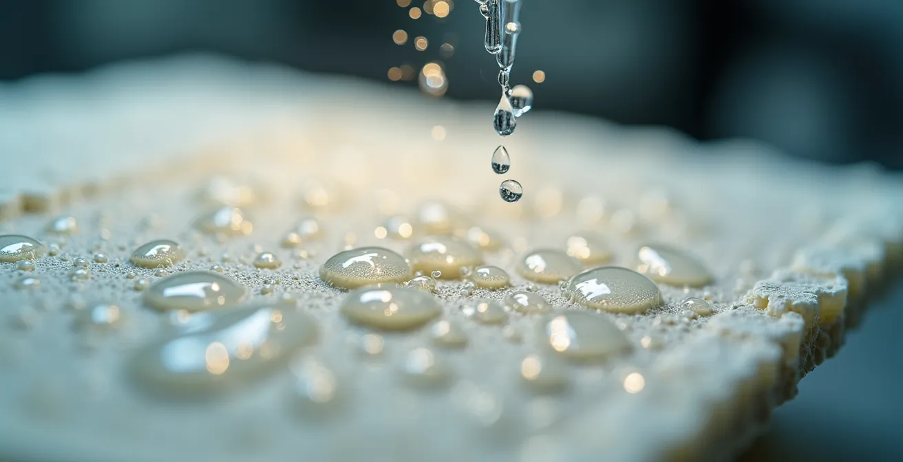 Laboratory setup for testing biodegradable packaging durability under various climate conditions