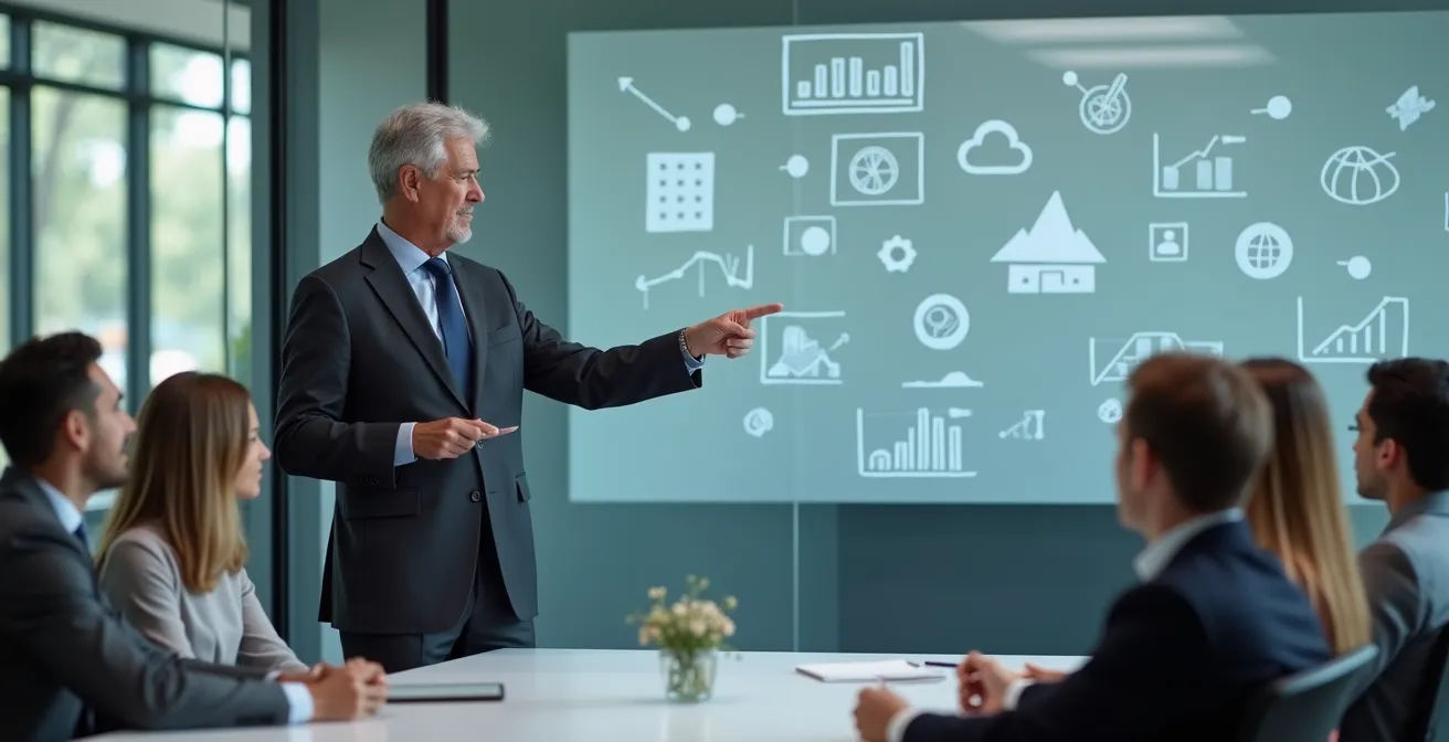 Senior professional transitioning from manager to strategic advisor role