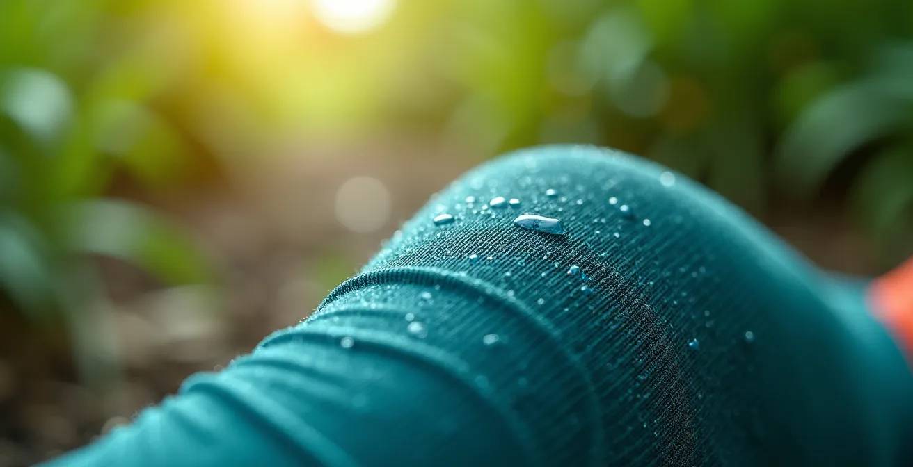 Person engaged in moderate-intensity exercise demonstrating zone 2 cardio training